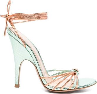 Gianvito Rossi Ricaye Sandalen mit runder Zehenpartie
