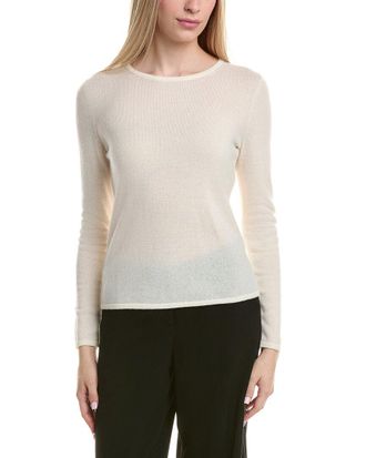 Bruno Magli Classic Crewneck Wool & Cashmere-Blend Sweater