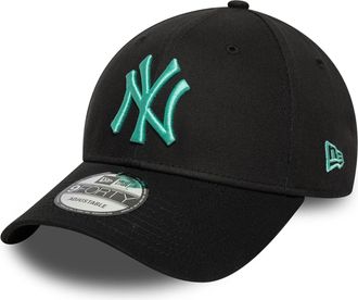 New Era Mens Adjustable Cap Black One Size