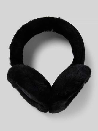 UGG Ohrenwärmer aus Lammfell mit Label-Stitching in Black, Größe 1