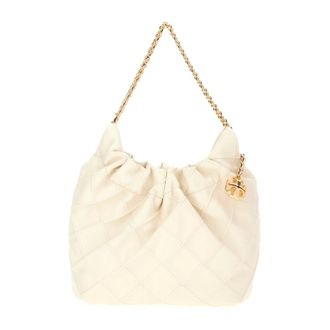 Tory Burch Tory Burch, Shoulder Bags, female, Beige, Size: ONE SIZE Mini Fleming Bag
