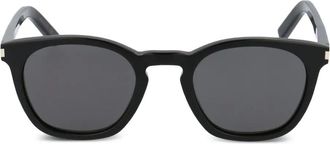 Saint Laurent Eyewear Occhiali da sole tondi - Nero