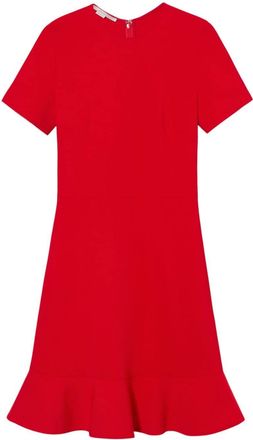 Stella McCartney Iconic mini dress - women - Viscose/Spandex/Elastane - 44 - Red