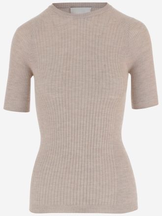 SA SU PHI geribbeld T-shirt van kasjmiermix
