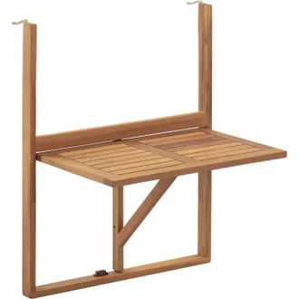 OEM Mesa Balc&oacute;n 1526 Lilou Plegable Madera Acacia Fsc 60x44x80 Cm