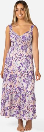 Rip Curl Palm Party Maxi Dress In Purple