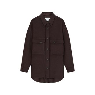 Closed Button-up Oversized Jacket