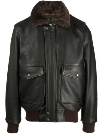 Schott NYC Leren jack - Bruin