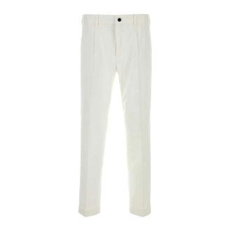 Cellar Door Suit Trousers, male, White, Size: M Cambridge Pant