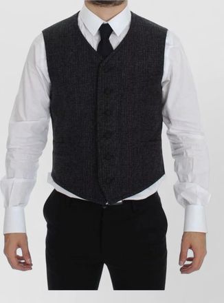 Dolce & Gabbana wool blend waistcoat
