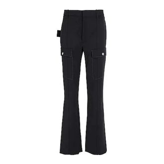 Bottega Veneta Dames, Broeken, Zwart, Maat: XS