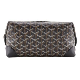 Goyard Black Pvc Pouch (Pre-Owned)