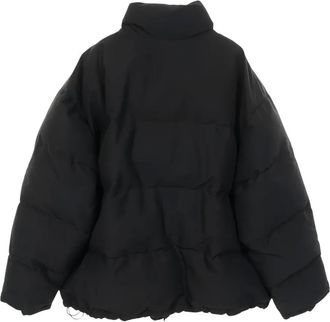 Balenciaga 2010s boxy puffer jacket - Black