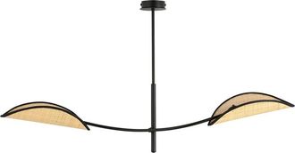 Wonderlamp L&aacute;mpara De Techo Flik Rat&aacute;n (2 Luces)
