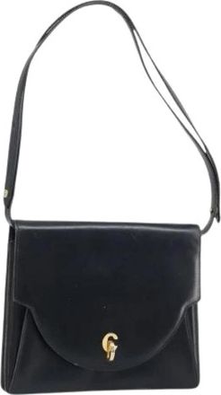 Dior Pre-owned Vintage Schoudertas - Dames - Vintage Schoudertas - Zwart - ONE Size - Leer - Vintage