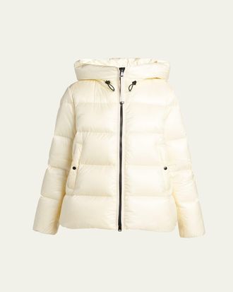 Moncler Serittes Hooded Short Down Jacket