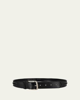Dries Van Noten Mens Leather Belt