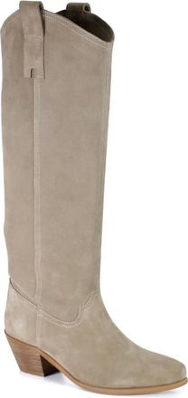 Diba Womens Ame Thyst Suede Boot In Taupe