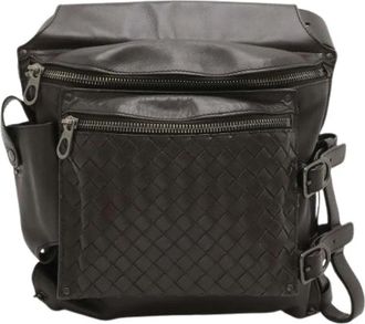 Bottega Veneta Pre-owned Leren Heuptas - Dames - Vintage Schoudertas - Bruin - ONE Size - Leer - Vintage