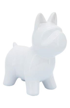 R16 Home Ceramic Dog Sculpture in White at Nordstrom Rack