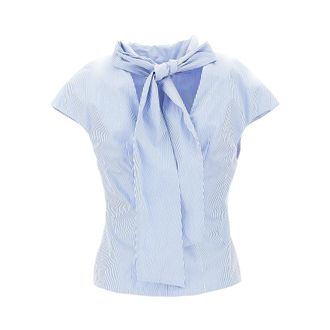 ARMARIUM Arielle striped poplin top Woman 40