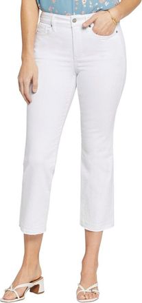 NYDJ Petite Marilyn Optic White Ankle Crop Jean