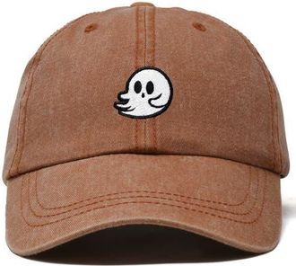 Dalix Whisper Ghost Dad Cap in Washed Orange at Nordstrom