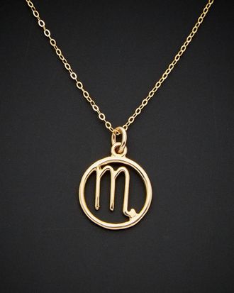 Italian Gold, Inc 14K Italian Gold Zodiac Necklace