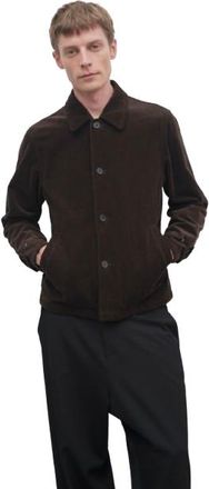 The Row Dark Brown Carsten jacket Size M