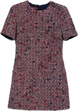 Gucci Bouclé Wool Short Dress