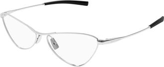 Saint Laurent SL 830 OPT Optisch montuur - Dames - Brillen - Grijs - 56 MM - Accessoires