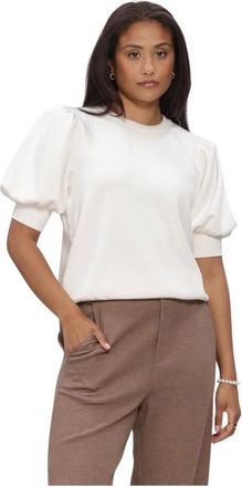 Minus Overhemden, Dames, Wit, 2Xl, Mslevina T-shirt