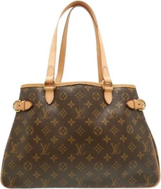 Louis Vuitton Pre-owned Monogram Tote Bag - Dames - Vintage Schoudertas - Bruin - ONE Size - Vintage