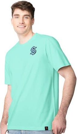 Margaritaville Mens Margaritaville Light Blue Seattle Kraken Time Flies T-Shirt in Cream at Nordstrom, Size Xx-Large