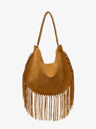 Isabel Marant Borsa a spalla Oskan in suede - ISABEL MARANT - gender_Woman