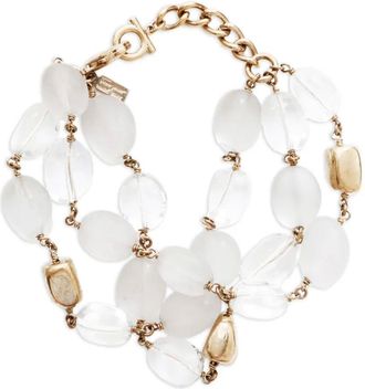 Ferragamo Bracciale con pietre 1970-1980 - Oro