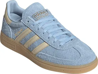 adidas Handball Spezial Sneaker in Clear Sky/vanilla/gold at Nordstrom, Size 10.5
