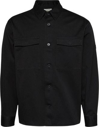 Calvin Klein Jeans Lange mouwen shirt - Heren - Casual Overhemden - Zwart - XL - Katoen - Overhemden