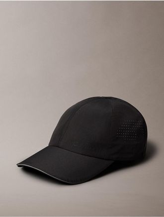 Calvin Klein Womens Mesh Logo Baseball Cap - Black