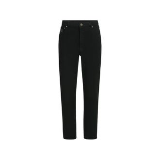 Brunello Cucinelli Garment-dyed Denim Iconic-fit Five-pocket Trousers
