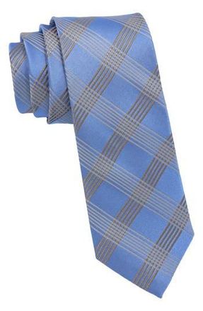 Ben Sherman Plaid Tie in Light Blue at Nordstrom Rack