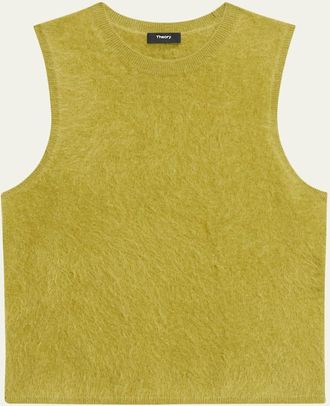 Theory Brushed Cashmere Sweater Vest