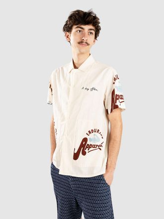 Anerkjendt Akkurt Print Camisa marr&oacute;n
