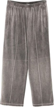 Alexander Wang Pantaloni sportivi con cristalli - Grigio