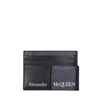 Alexander McQueen unisex, Pre-owned, Zwart, Maat: ONE Size Leer