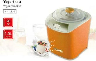 Trade Shop Trade Shop - Yogurtiera Macchina Per Gelato Dolce Frutta 1 Lt 20 Watt Hoomei Hm-6520