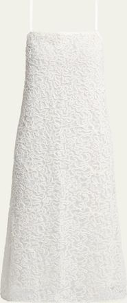 Proenza Schouler Virginie Embroidered Shift Dress