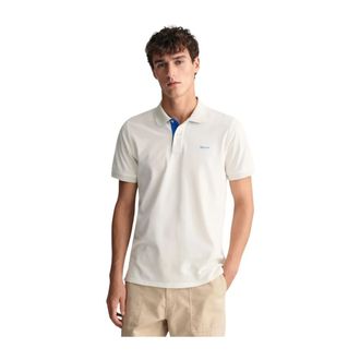 GANT Hombre, Camisetas, Blanco, Talla: L