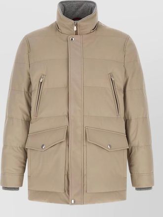 Brunello Cucinelli quilted puffer coat
