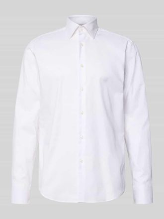 HUGO BOSS Businesshemd aus Baumwoll-Mix Modell H-JOE-K-C1 in Weiss, Gr&ouml;&szlig;e 39